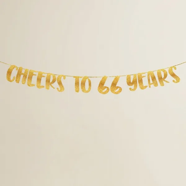 Gold_Cheers_To_66_Years_Banner_|_66Th_Birthday_Party_Golden_Glitter_Banner_|_Party_Decorations_And_Supplies_|_Wedding_Anniversary_Decorations_|_Pre-Strung