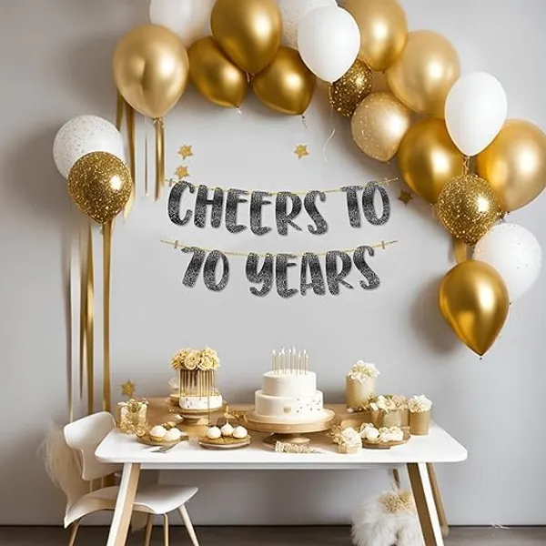 Black_Cheers_To_70_Years_Banner_|_70Th_Birthday_Party_Black_Glitter_Banner_|_Party_Decorations_And_Supplies_|_Wedding_Anniversary_Decorations_|_Pre-Strung_|_No_Diy_Required