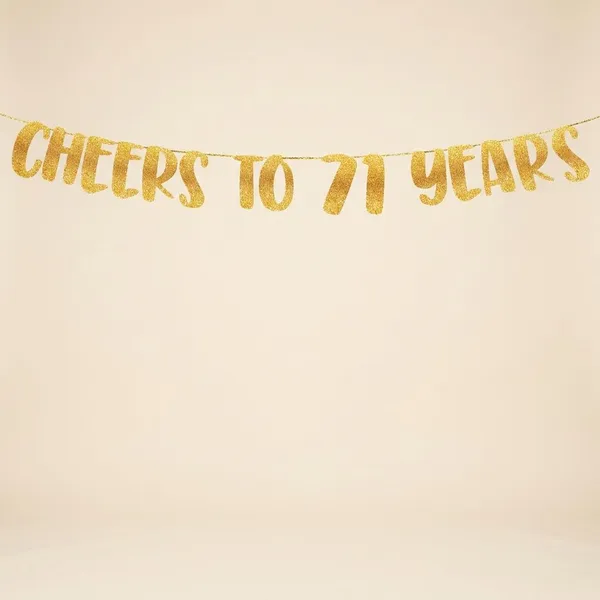 Gold_Cheers_To_71_Years_Banner_|_71St_Birthday_Party_Golden_Glitter_Banner_|_Party_Decorations_And_Supplies_|_Wedding_Anniversary_Decorations_|_Pre-Strung