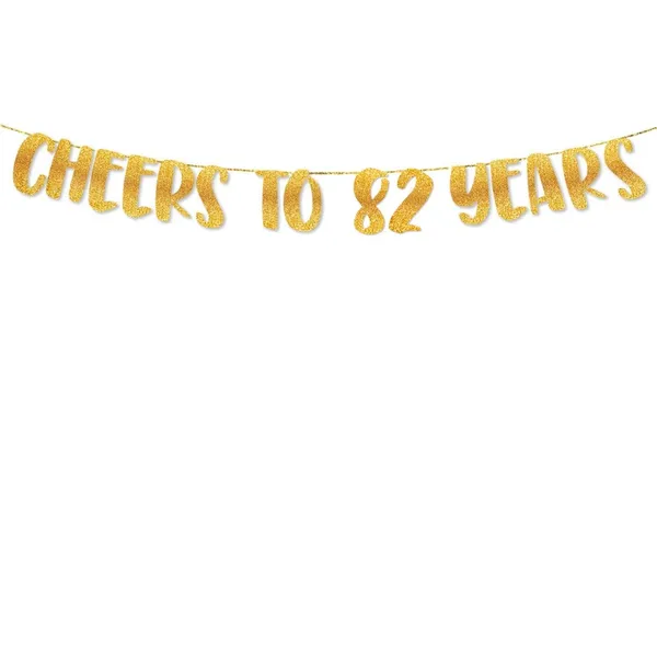 Gold_Cheers_To_82_Years_Banner_|_82Nd_Birthday_Party_Golden_Glitter_Banner_|_Party_Decorations_And_Supplies_|_Wedding_Anniversary_Decorations_|_Pre-Strung