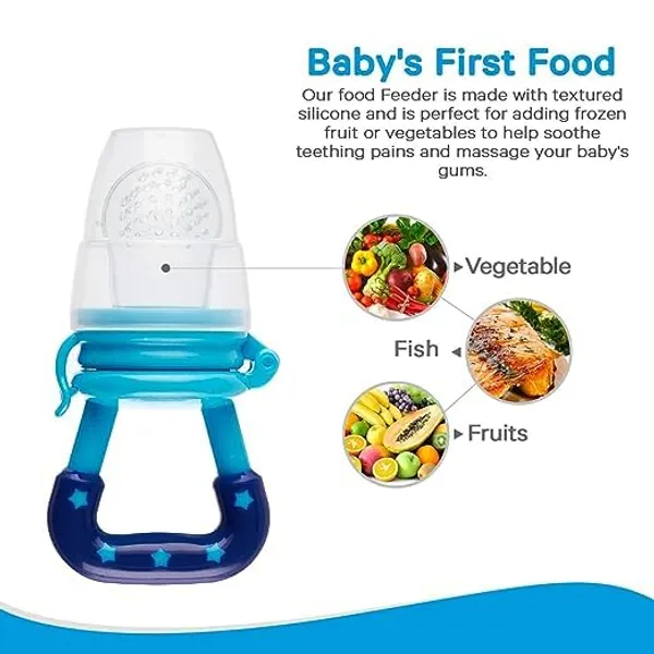 Blue_Combo_Of_Fruit_Feeder_And_Baby_Teething_Toys_|_Fruit_Shaped_Silicone_Baby_Teethers_|_Silicon_Food_&_Fruit_Feeding_Pacifier_For_Toddler_|_Infant_Teethers_Set_|_Combo_Of_2_/_Blue_Color