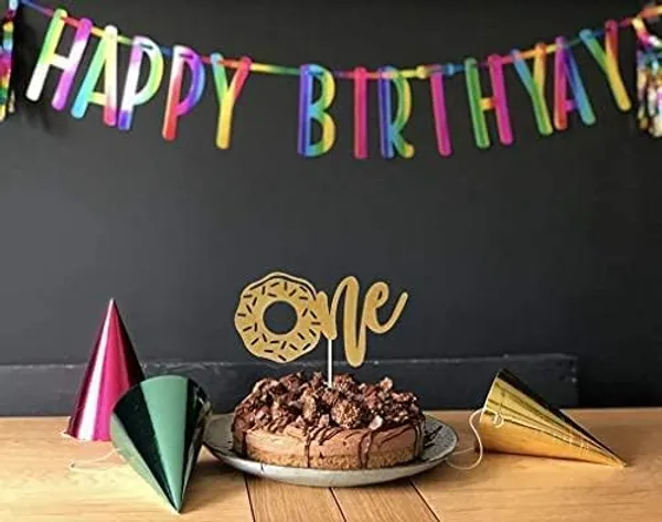 Gold_Donut_One_Cake_Topper_|_Gold_Glitter_Cake_Topper_For_1St_Birthday_|_Baby_Shower_Cake_Topper_|_Smash_Cake_Decoration_|_Photo_Booth_Props_|_Golden