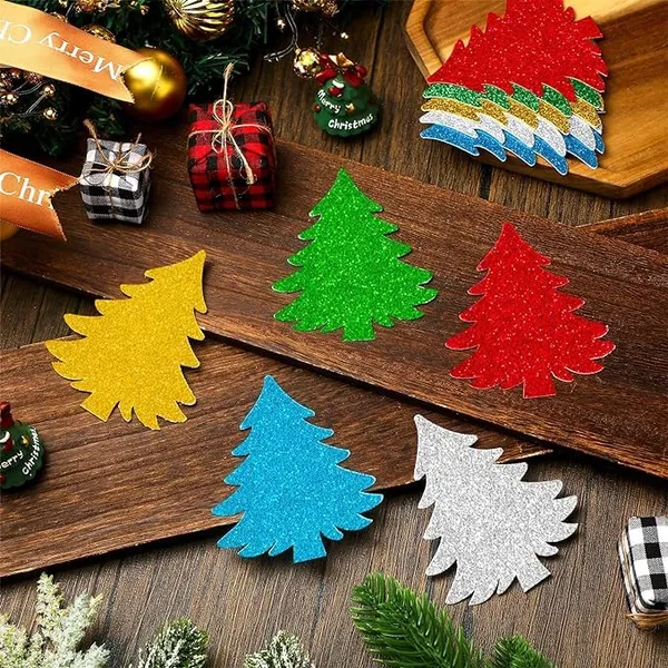 Multi_Christmas_Tree_Cutouts_|_100_Glitter_Xmas_Tree_Shapes_|_Winter_Cutouts_With_Glue_Points_|_Classroom,_Wall_Decor,_Party_Decoration