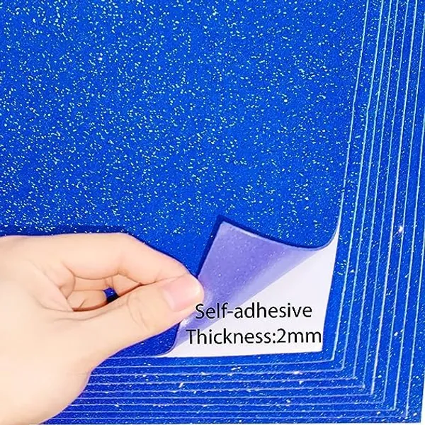 Blue_Glitter_Foam_Sheets_|_A4_Size_Self-Adhesive_Sparkle_Eva_Sheets_For_Crafting_|_Thick_And_Shiny_Foam_Sheets_|_For_Children'S_Craft_Activities_Diy_Art_Cutters_|_30_X_20Cm_/_Pack_Of_10_/_Blue