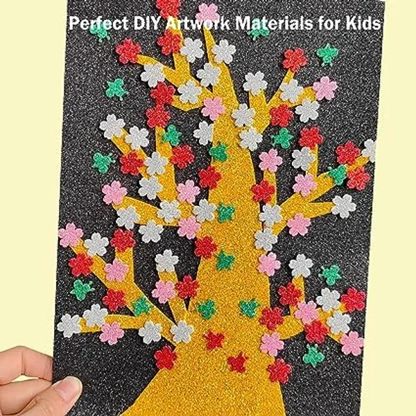 Silver_Glitter_Foam_Sheets_|_A4_Size_Self-Adhesive_Sparkle_Eva_Sheets_For_Crafting_|_Thick_And_Shiny_Foam_Sheets_|_For_Children'S_Craft_Activities_Diy_Art_Cutters_|_30_X_20Cm_/_Pack_Of_10_/_Silver