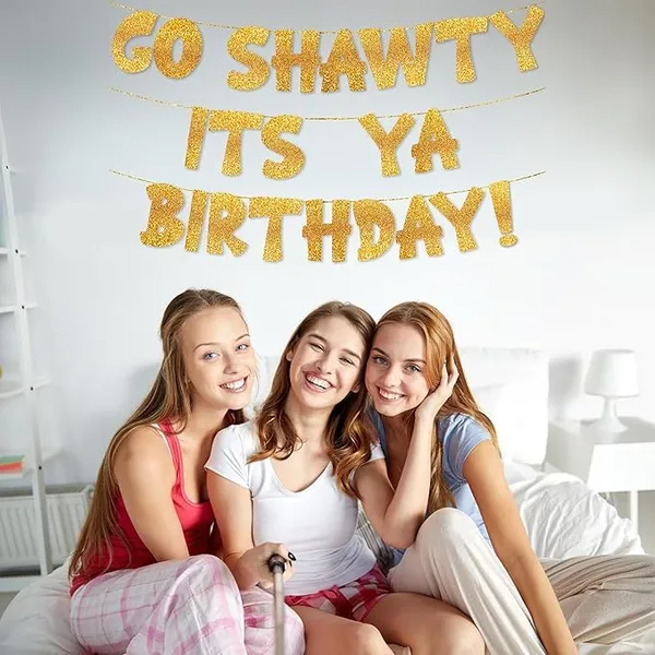 Gold_Go_Shawty_It'S_Ya_Birthday_Banner_|_B'Day_Party_Gold_Glitter_Banner_|_Party_Decorations_And_Supplies_|_21St,_30Th,_40Th,_50Th,_60Th,_70Th,_80Th_Adult_Birthday_Decorations