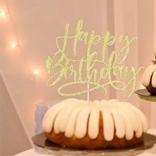 Gold_Happy_Birthday_Cake_Topper_|_Golden_Glitter_Cake_Topper_|_Glitter_Cake_Decoration_|_B'Day_Celebration/Golden_Color