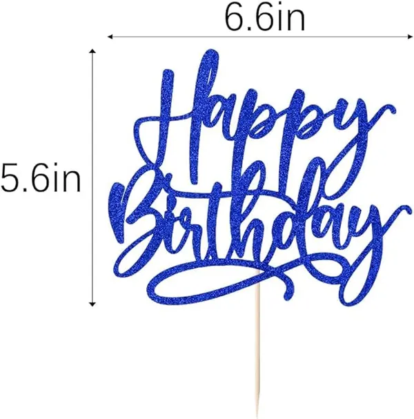 Multicollor_Happy_Birthday_Cake_Topper_|_Purple_Glitter_Cake_Topper_|_Glitter_Cake_Decoration_|_B'Day_Celebration/Purple_Color