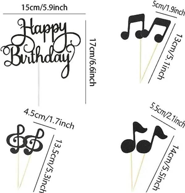 Black_Happy_Birthday_Musical_Note_Cake_Topper_|_Music_Birthday_Party_Theme_Cake_Decoration_|_Music_Lover_Theme_Birthday_Party_Supplies/Gold