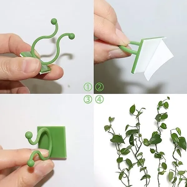 Multi_30Pcs_Plant_Climbing_Clips_|_Invisible_Wall_Vines_Fixing_Clips_|_Plant_Fixture_Hook_|_Self-Adhesive_Hook_|_Wall_Sticky_Hook_|_Binding_Clip_Plant_Holder_|_Assorted