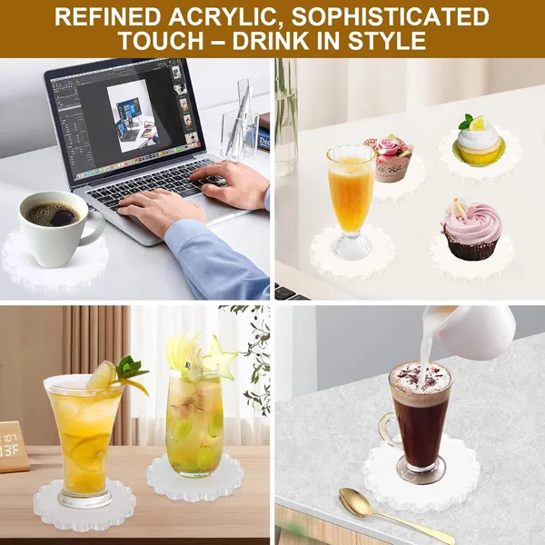 Multi_Scalloped_Shape_Acrylic_Coasters_|_Pack_Of_2_Transparent_Drink_Coasters_For_Cups,_Mugs_&_Glasses_|_Elegant_Table_Coasters_For_Home,_Office_&_Café_|_Non-Slip,_Heat_Resistant_&_Easy_To_Clean