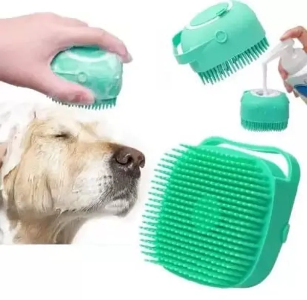 Multi_Silicon_Soap_Dispenser_|_Grooming_Brush_For_Dog,_Cat,_Rabbit_|_Massage_Brush_|_Hair_Cleaning_Brush_|_Soft_Shampoo_Dispenser_|_Bath_Body_Brush_For_Pets/Assorted_Color_/_1_Pack