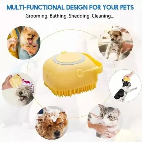 Multi_Silicon_Soap_Dispenser_|_Grooming_Brush_For_Dog,_Cat,_Rabbit_|_Massage_Brush_|_Hair_Cleaning_Brush_|_Soft_Shampoo_Dispenser_|_Bath_Body_Brush_For_Pets/Assorted_Color_/_1_Pack