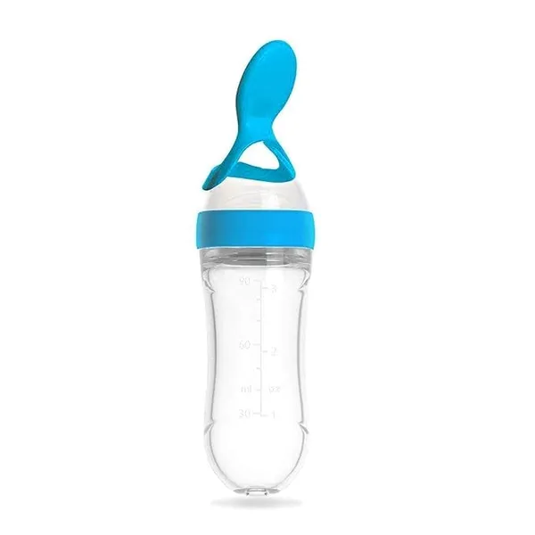 Multi_Silicon_Spoon_Squeeze_Feeder_|_Baby_Food_Feeder_Bottle_|_Feeding_Spoons_|_Baby_Feeding_Supplies_|_Food_Dispensing_Spoon_For_Toddlers_|_Baby_Feeders_For_Baby_Food/Assorted_Color