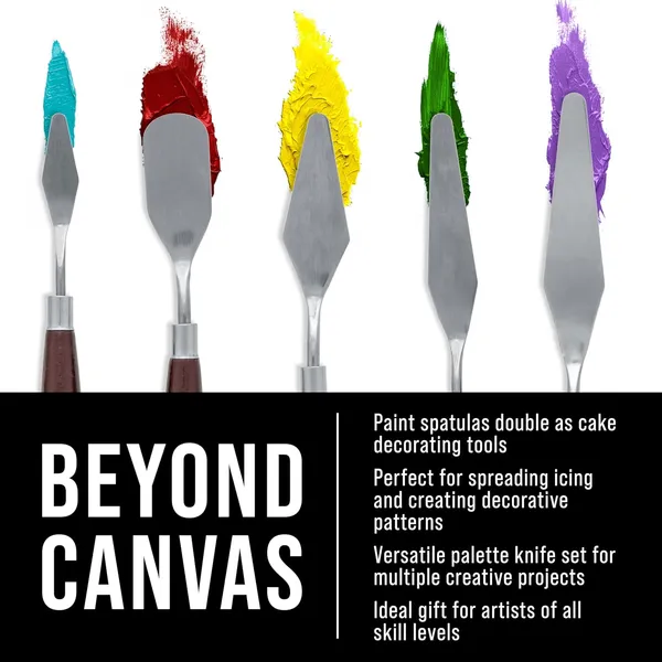 Multicollor_Us_Art_Supply_5_Piece_Palette_Knife_Set