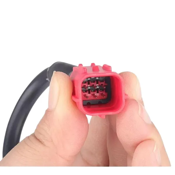 6_Pin_Male_Pack_of_2__Motorcycle_Obd_Diagnosis_Male_Plug_With_Open_End_Extension_Cable_30_Cm_Pack_Of_2_Male_Plug_Compatible_with_Yamaha,_Suzuki,_and_Honda_STAR208