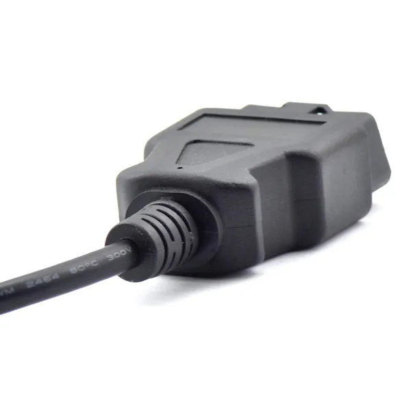 Star_Autolink_OBD_OBDII_J1962_Male_Connector_to_Open_Plug_Wire,_OBD_Diagnostic_Extension_Cable_OBD2_Pigtail,_DIY_Mobley_USB_Adapter_STAR206_(30cm/12'')-Black