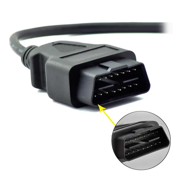 Star_Autolink_OBD_OBDII_J1962_Male_Connector_to_Open_Plug_Wire,_OBD_Diagnostic_Extension_Cable_OBD2_Pigtail,_DIY_Mobley_USB_Adapter_STAR206_(30cm/12'')-Black