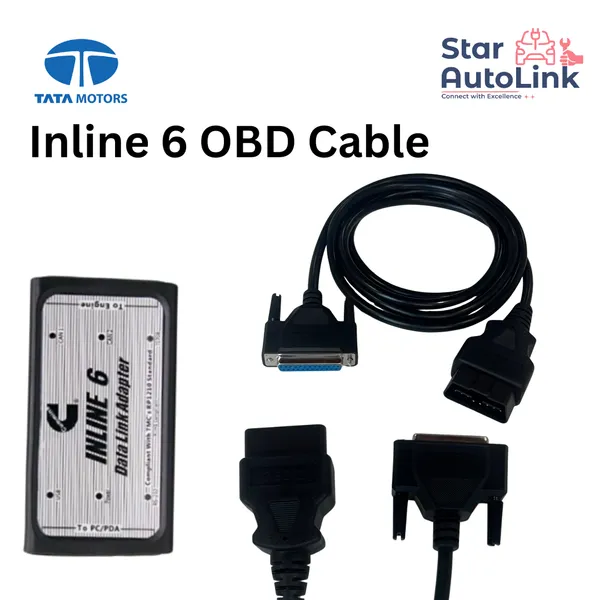 TATA_Cummins_Inline-6_OBD-II_Male_to_DB25_Testing_Device_Cable_Data_Link_Adapter_Diagnostic_Tool_Cable_for_Cummins_Diesel,_CNG_Engine_STAR053