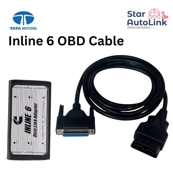 TATA_Cummins_Inline-6_OBD-II_Male_to_DB25_Testing_Device_Cable_Data_Link_Adapter_Diagnostic_Tool_Cable_for_Cummins_Diesel,_CNG_Engine_STAR053
