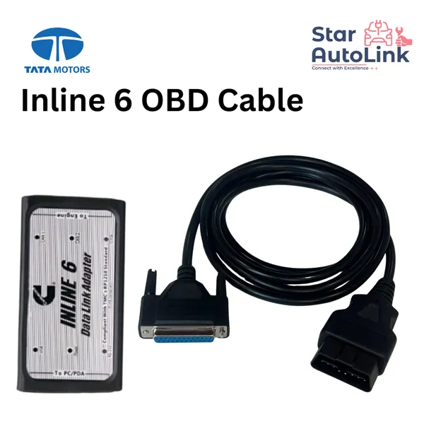 TATA_Cummins_Inline-6_OBD-II_Male_to_DB25_Testing_Device_Cable_Data_Link_Adapter_Diagnostic_Tool_Cable_for_Cummins_Diesel,_CNG_Engine_STAR053