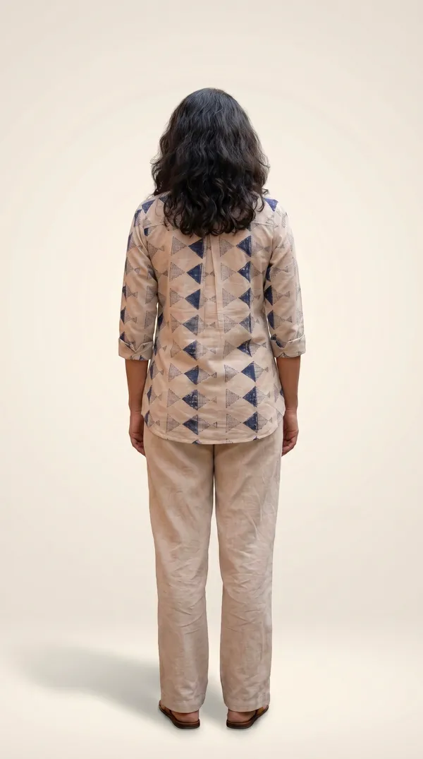 BEIGE_GEOMETRY_PRINT_COTTON_CO-ORD_SET