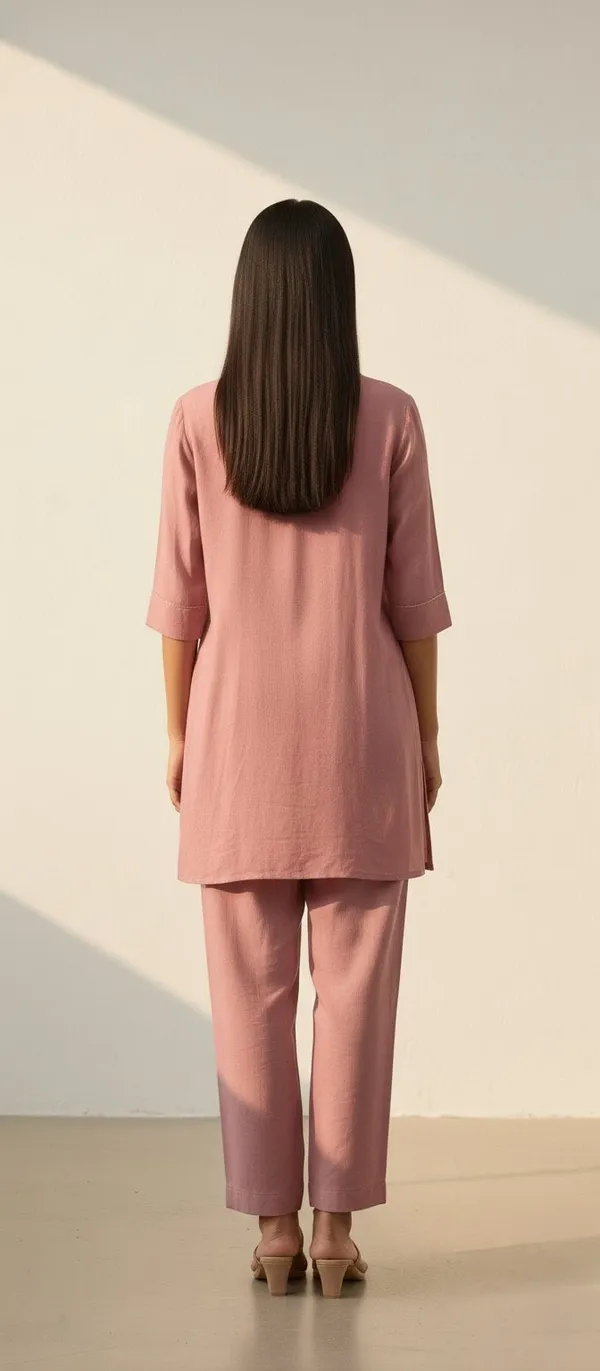 Pink_Hand_Work_Mul_Chanderi_Coord_Set_For_Women