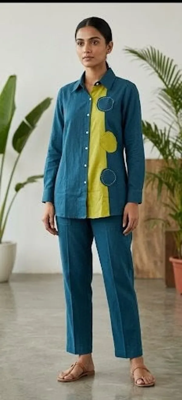 BLUE_PATCH_KHADI_COTTON_CORD_SET