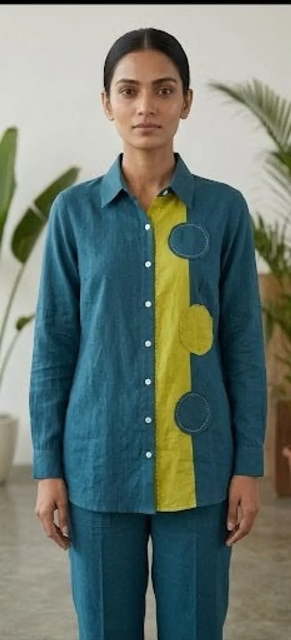 BLUE_PATCH_KHADI_COTTON_CORD_SET