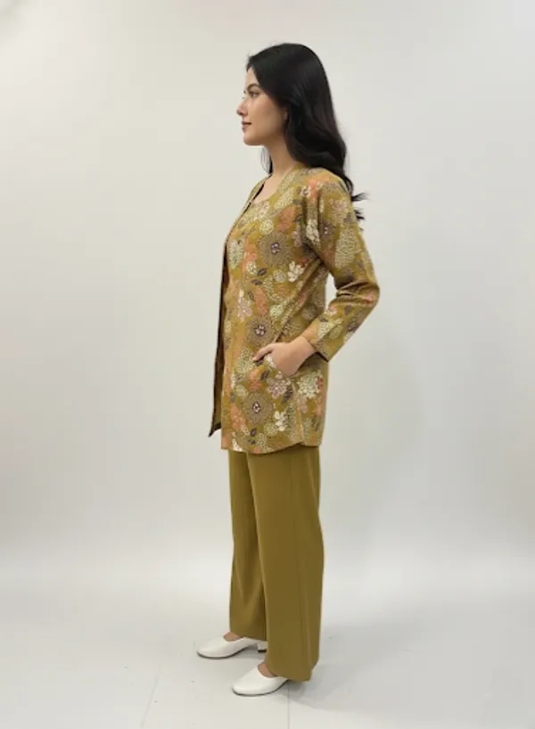 GREEN_THREAD_WORK_VERTICAN_SILK_COORD_SET