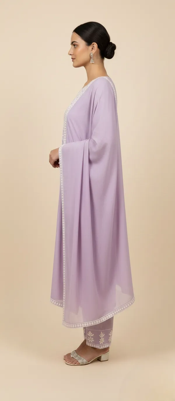 PURPLE_LUKHNAVI_RAYON_KURTA_SET_WITH_DUPATTA