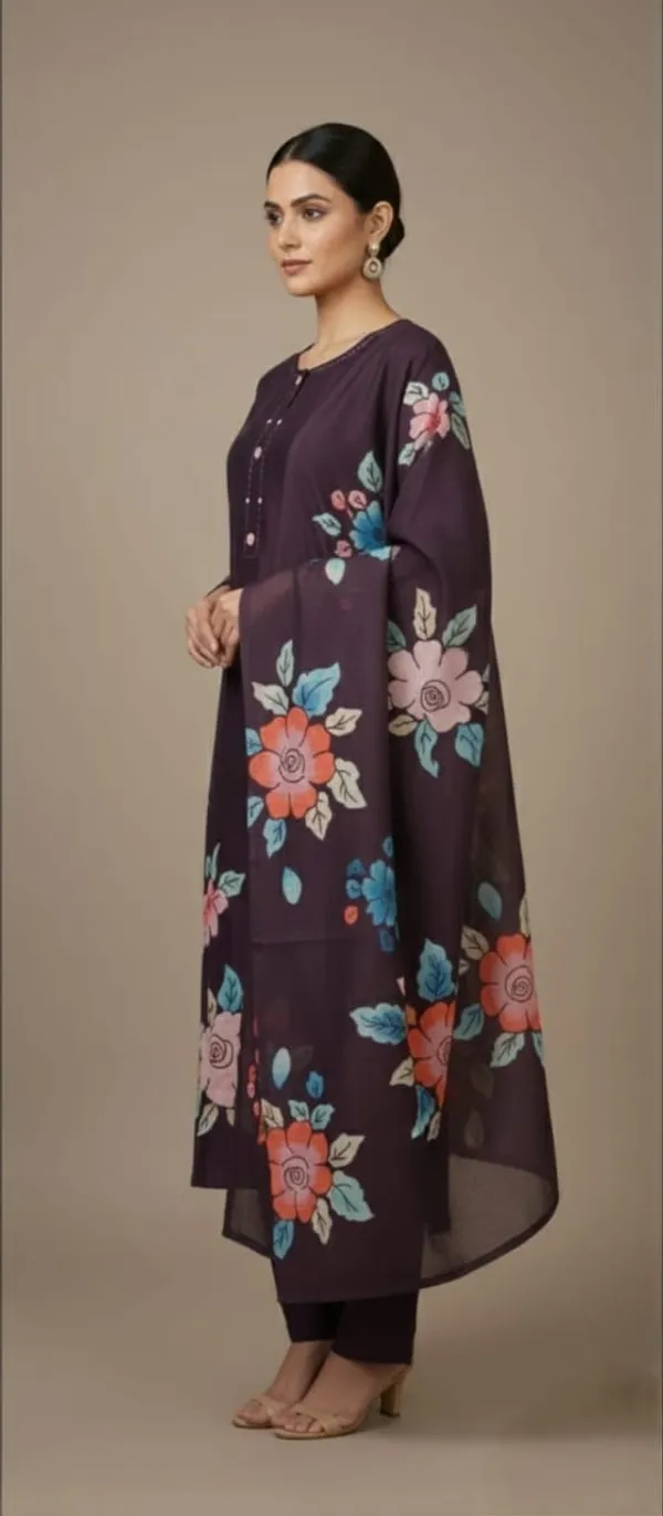 Purple_Aplique_Work_Silk_Suit_For_Women
