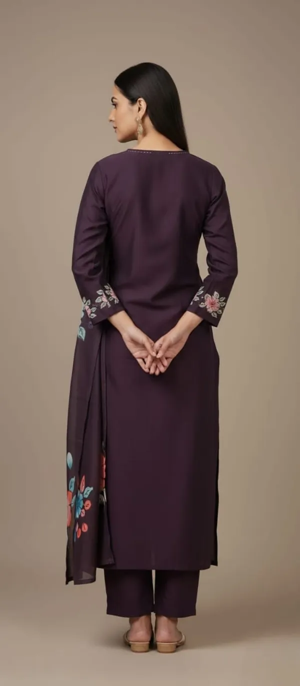 Purple_Aplique_Work_Silk_Suit_For_Women
