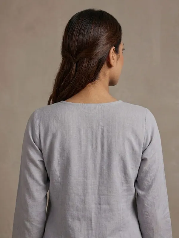 GRAY_HAND_PAINT_AND_KATHA_WORK_SILK_CO-ORD_SET