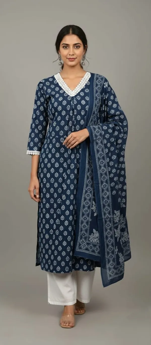 Navy_Blue_Thread_Work_Cotton_Suit_For_Women