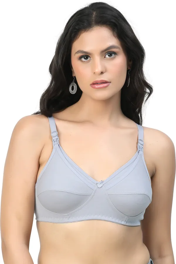 Light_Grey_Maternity_&_Nursing_Non_Padded_Bra_For_Women