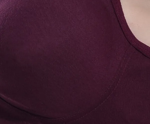 Wine_Cotton_Seamless_Everyday_Non-Padded_Non-Wired_T-Shirt_Bra