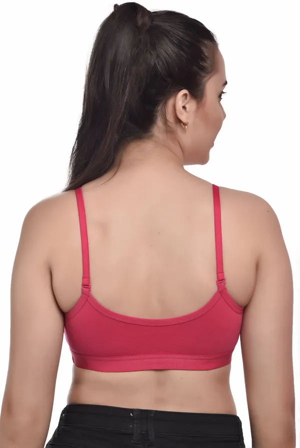 Rani_Pink_Cotton_Non-Padded_Non-Wired_Full_Coverage_Sports_Bra