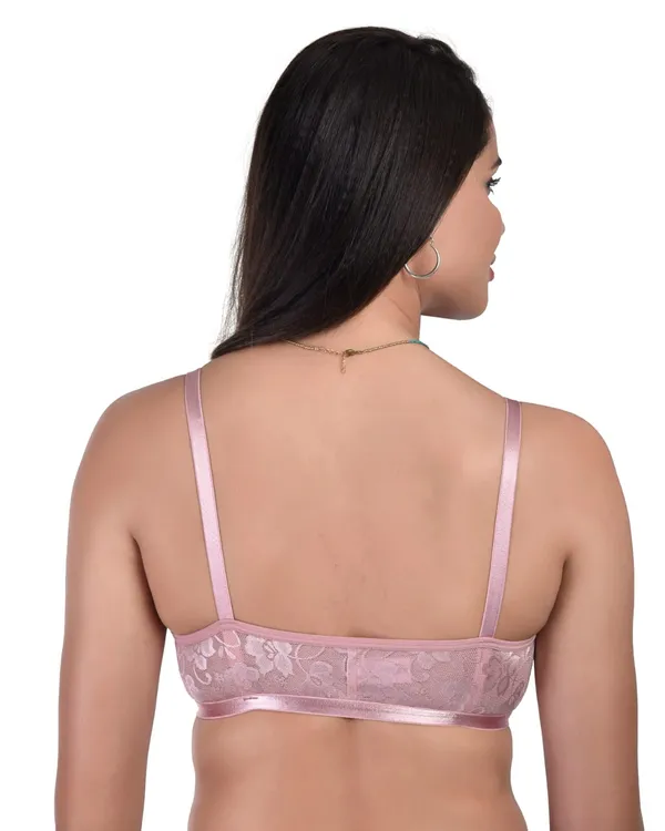Pink_Non-Padded_Non-Wired_Spacer_Cup_Easy-On_Front_Open_Full_Figure_Bra_in_