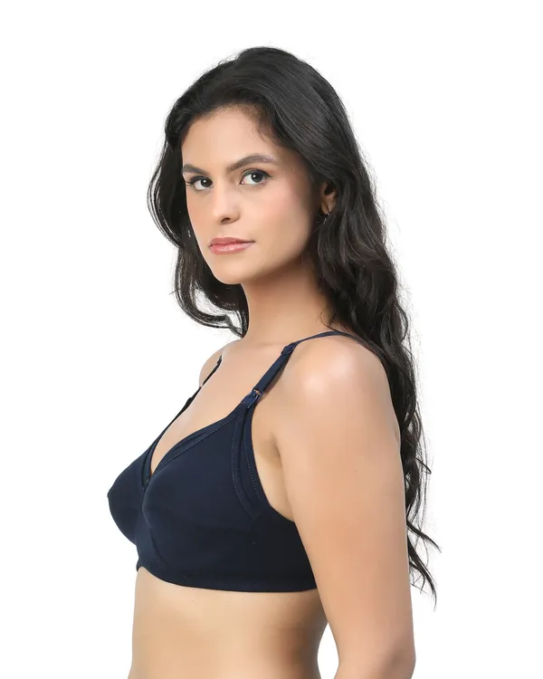 Navy_Blue_Cotton_Maternity_&_Nursing_Non_Padded_Bra_For_Women