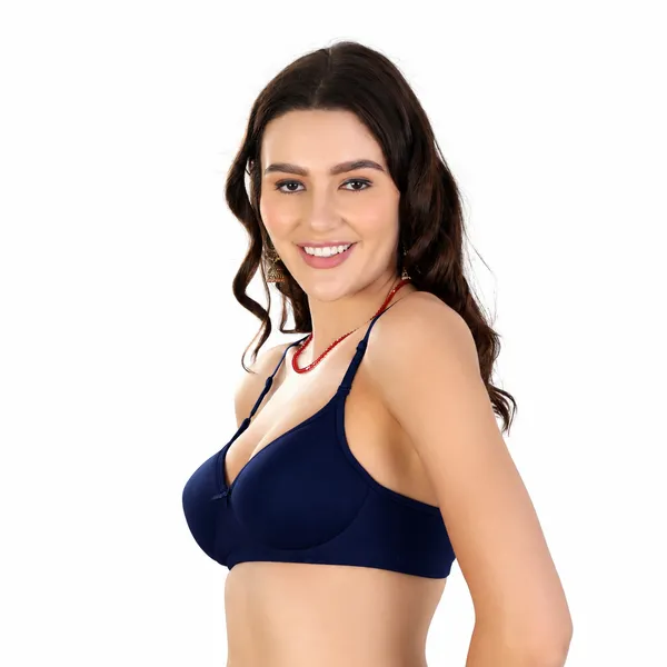 Navy_Blue_Seamless_Padded_Bra_