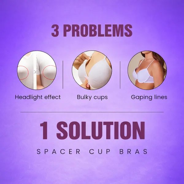 Purple_Non-Padded_Non-Wired_Full_Coverage_Spacer_Cup_T-shirt_Bra