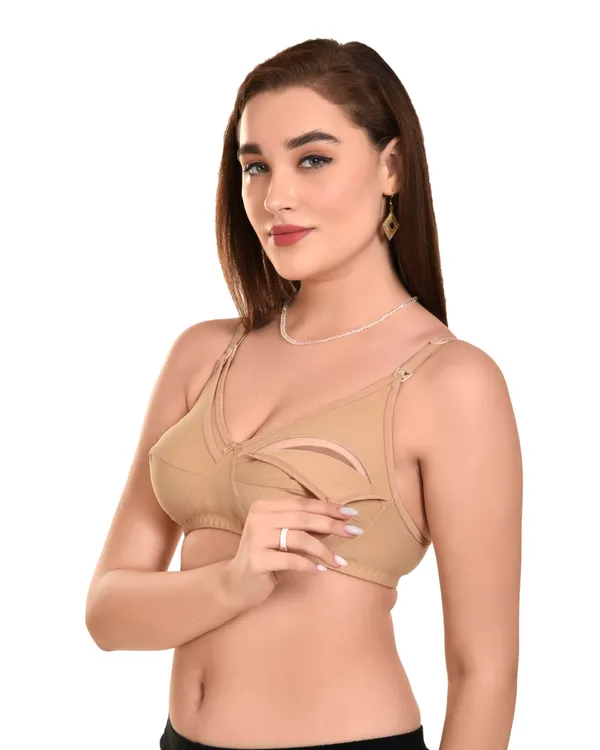 Skin-White_Full_Coverage_Maternity_Bra_Pack_Of_2