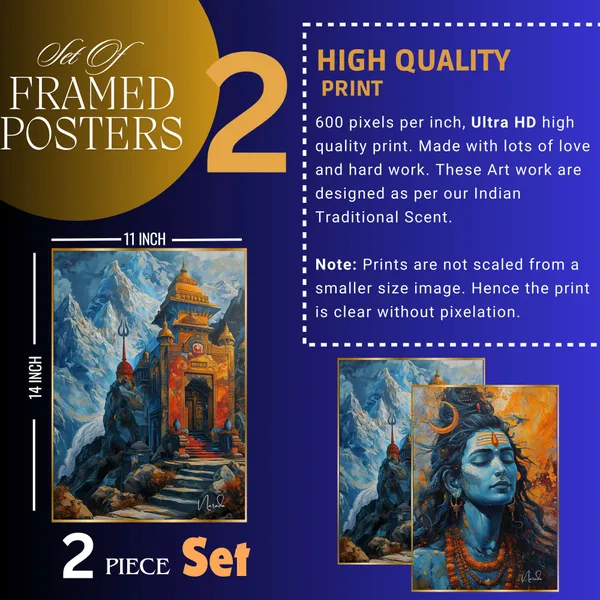 Golden_Set_Of_Two_Wall_Paintings_For_Dacoration_Framed_Living_Room_&_Bedroom_Art_Home_Decoration_Office_Decor_(14X11_Inch_Ch-Gd2-7)
