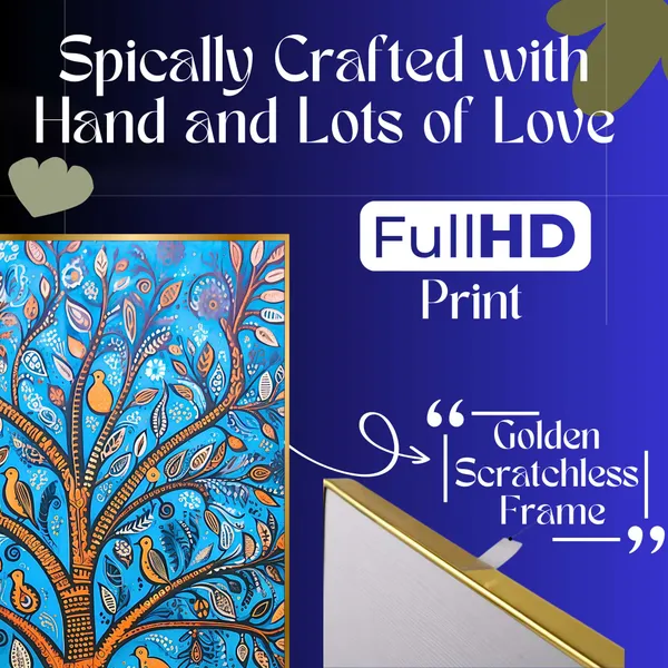 Golden_Set_Of_Four_Wall_Paintings_For_Dacoration_Framed_Living_Room_&_Bedroom_Art_Home_Decoration_Office_Decor_(13X10_Inch_Ch-Gd4-2)