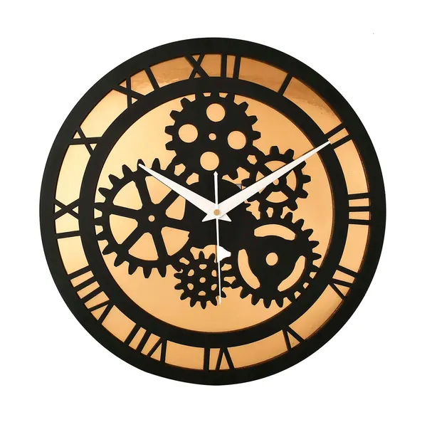 Brown_Wooden_Silent_Non-Ticking_Wall_Clock_For_Home_Stylish_Latest_Designer_Living_Room_Bedroom_Office_Hall