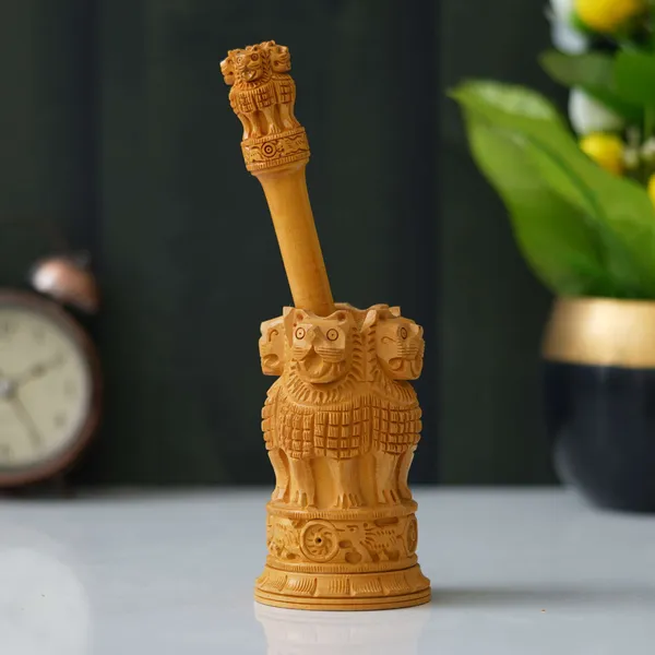 Brown_Wooden_Ashoka_Pillar