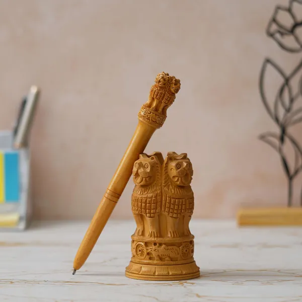 Brown_Wooden_Ashoka_Pillar