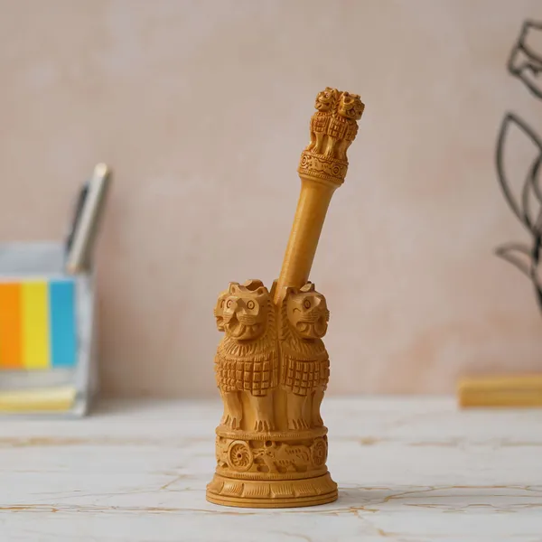 Brown_Wooden_Ashoka_Pillar
