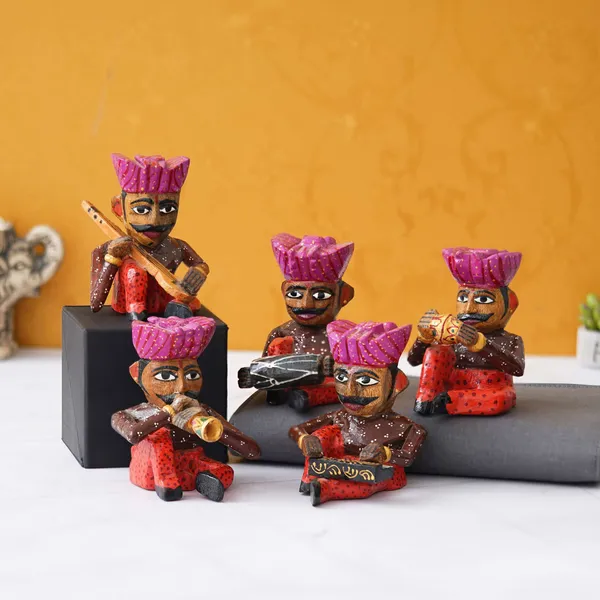 Multicolor_Rajasthani_Musician_Set